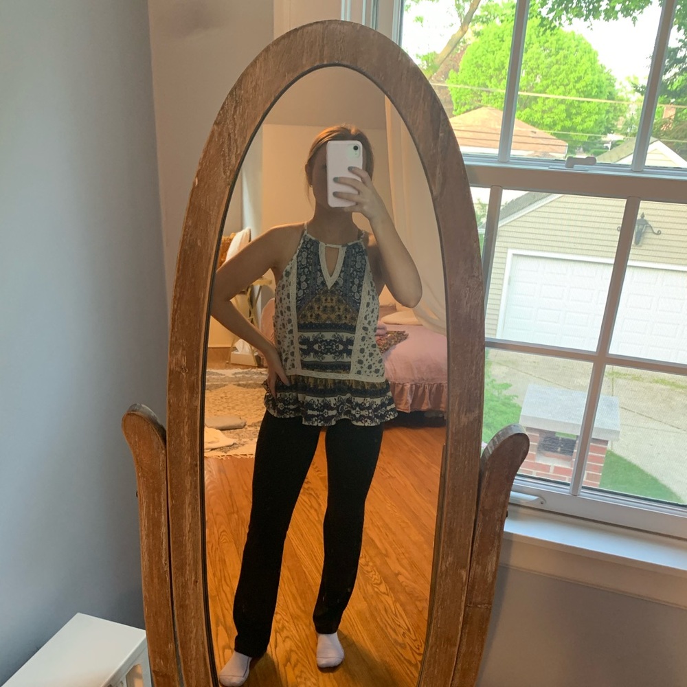 Patterned tank top